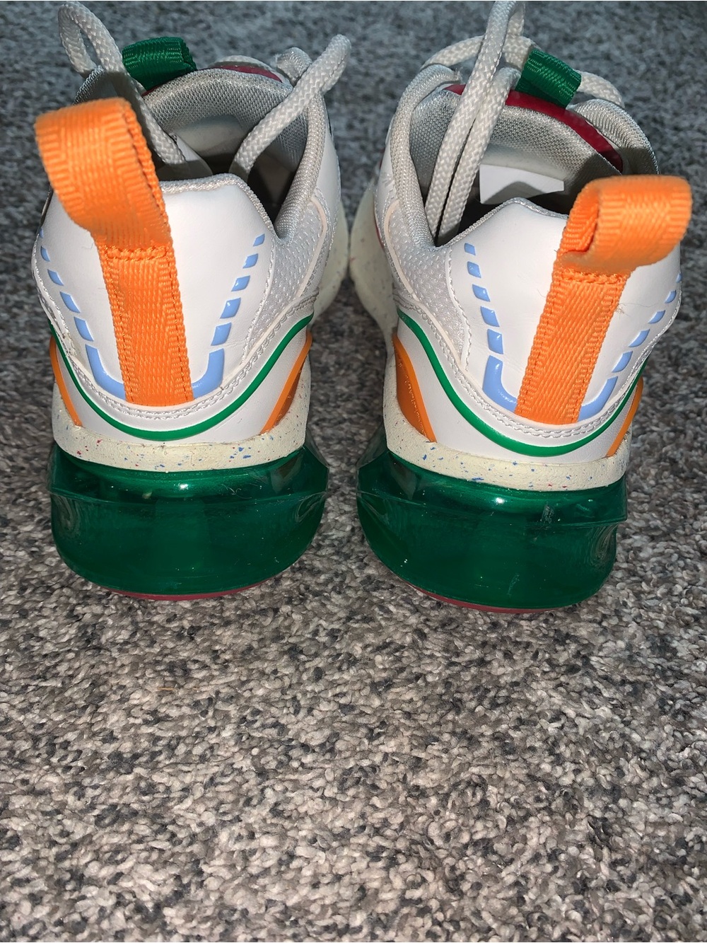 Women Tory Burch Good Luck Trainer Multi Colored Sneaker - Picture 6 of 7